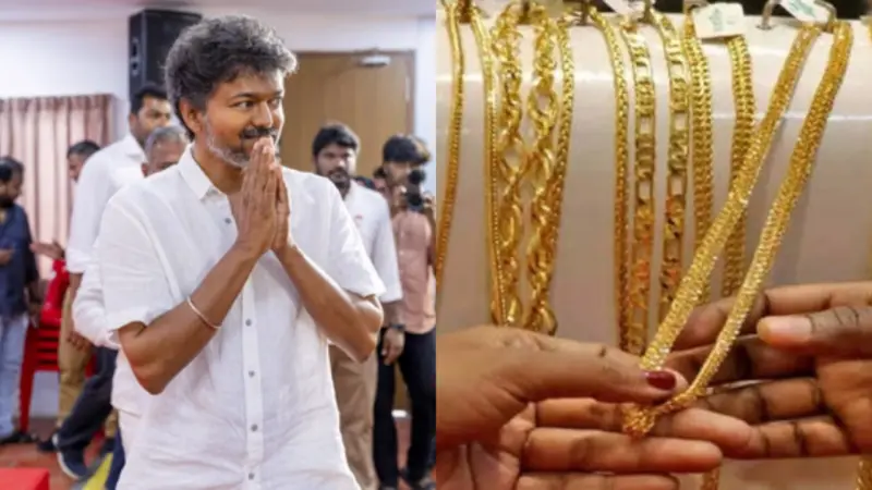 "6 சிலிண்டர், ரூ.2,500 பணம் எல்லாம் ஓகே.  1 சவரன் தங்கம் எப்படி முடியும்?". விஜய் வாக்குறுதிக்கு செக் வைத்த தராசு ஷ்யாம்.!