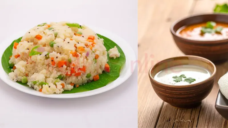 பருப்புச் சட்னியுடன் அருமையாக இருக்கும் அரிசி உப்புமா ரெசிபி!