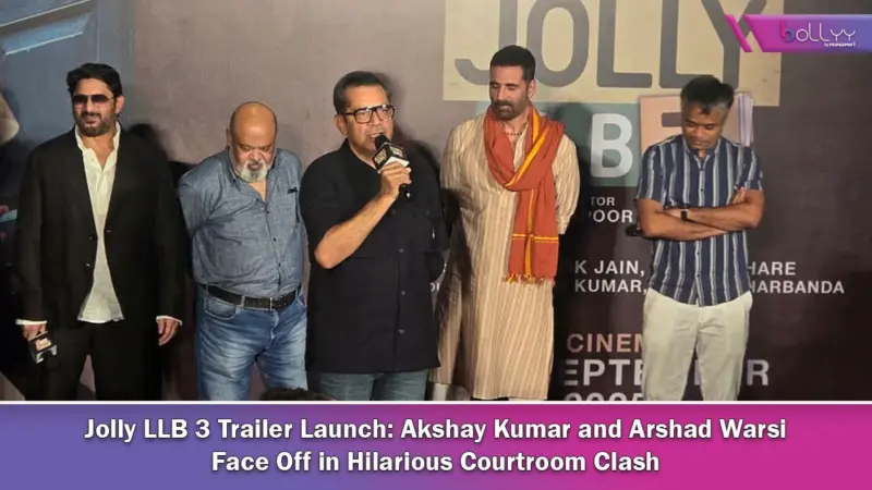 Jolly LLB 3 Trailer Launch: Akshay Kumar and Arshad Warsi Face Off in Hilarious Courtroom Clash
