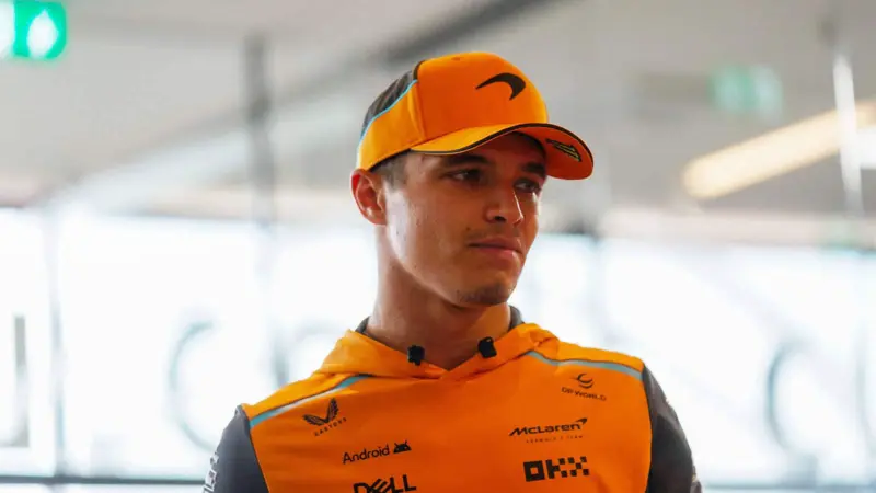 Lando Norris admits McLaren front row lockout a 'surprise' after taking pole position in Monza