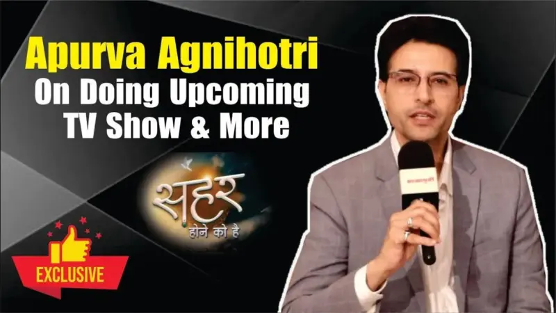 Apoorva Agnihotri Opens Up on His Role, Journey & Vision in 'Seher Hone Ko Hai'