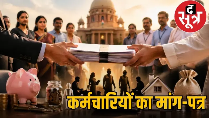 8वां वेतन आयोग: छत्तीसगढ़ के अधिकारी-कर्मचारियों के तेवर बढ़े, फेडरेशन ने थमाई मांगों की लंबी लिस्ट
