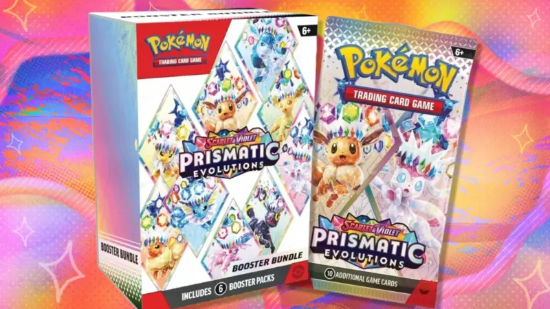 The Pokémon TCG Prismastic Evolutions Booster Bundle is near market price on Amazon and Walmart