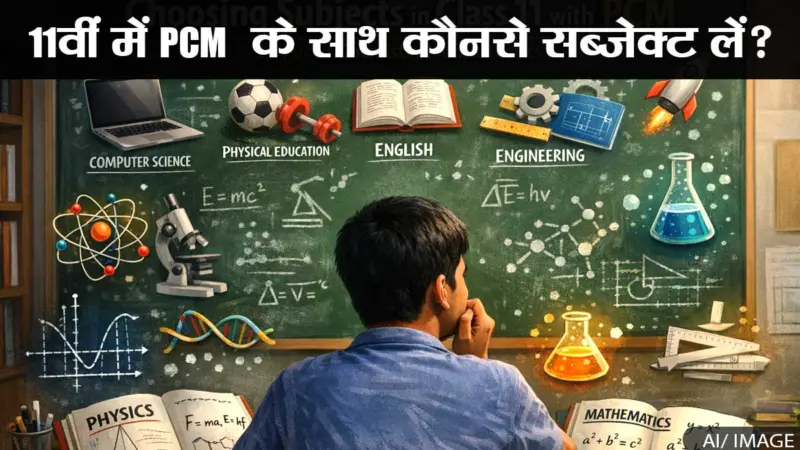 10th के बाद PCM के साथ और कौन-से सब्जेक्ट ले सकते हैं?