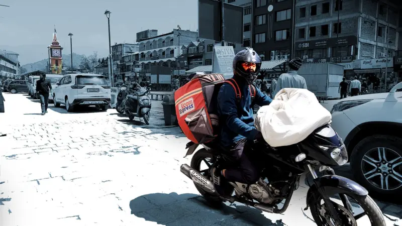 Between checkpoints and doorsteps: A day with Srinagar's gig workers