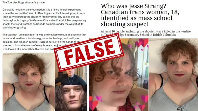 Canada shooting | Ontario resident's image falsely linked to Tumbler Ridge incident