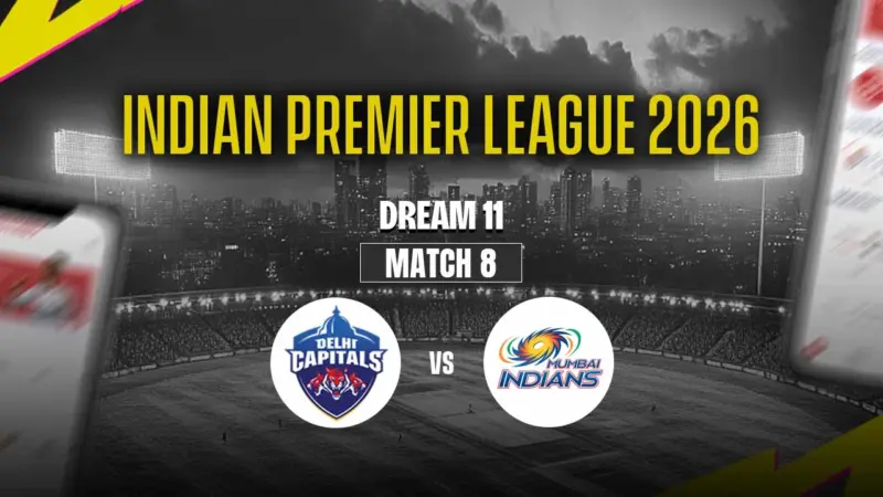 DC vs MI Dream11 Prediction Today, Match 8, Pitch Report, Fantasy Tips
