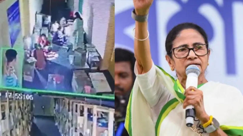 'BJP के लोग बैलेट बॉक्स खोल रहे', TMC ने जारी किया वीडियो; धरने पर बैठे नेता
