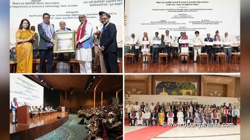 C. P. Radhakrishnan inaugurates conference on transformation of tribal lives through science and technology in New Delhi
