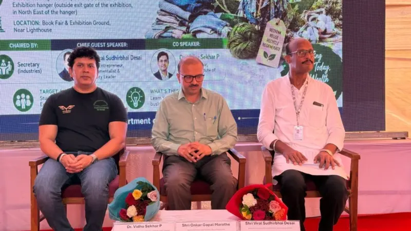 Viral Desai Highlights Sustainability and Over-Consumerism at Daman Expo