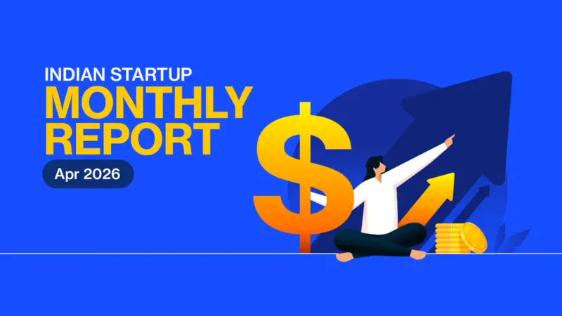 Indian startup funding declines to $865 Mn in April