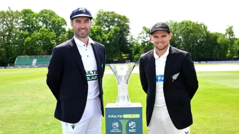 IRE vs NZ Dream11 Prediction Today Match, Dream11 Team Today, Fantasy Cricket Tips, Playing XI, Pitch Report, Injury Update- New Zealand Tour of Ireland 2026, One-off Test