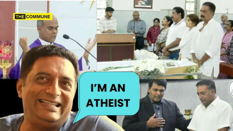 Prakash Raj's Double Game: Public Atheism, Private Christian Rituals For His Deceased Mother