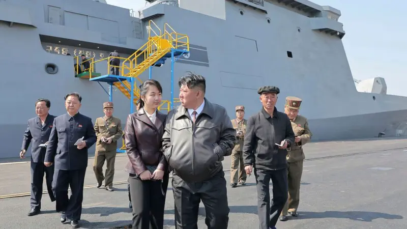 North Korea unleashes wave of short-range missile launches; Japan Coast Guard says projectile fell into sea