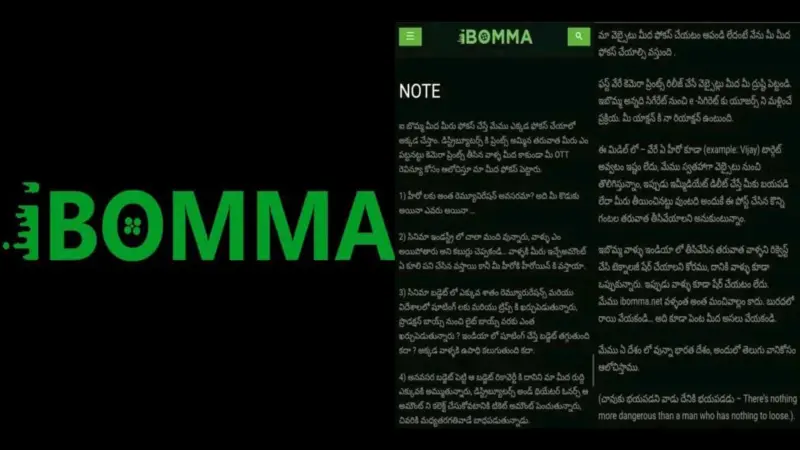 Fact Check: Did iBomma Threaten Hyderabad Police?