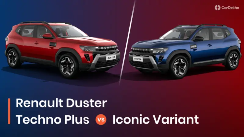 Renault Duster Techno Plus Vs Iconic Variant: Is The Top-spec Iconic Worth The Premium?