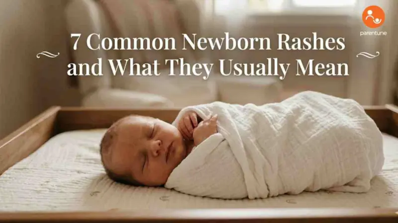 7 Common Newborn Rashes and What They Usually Mean
