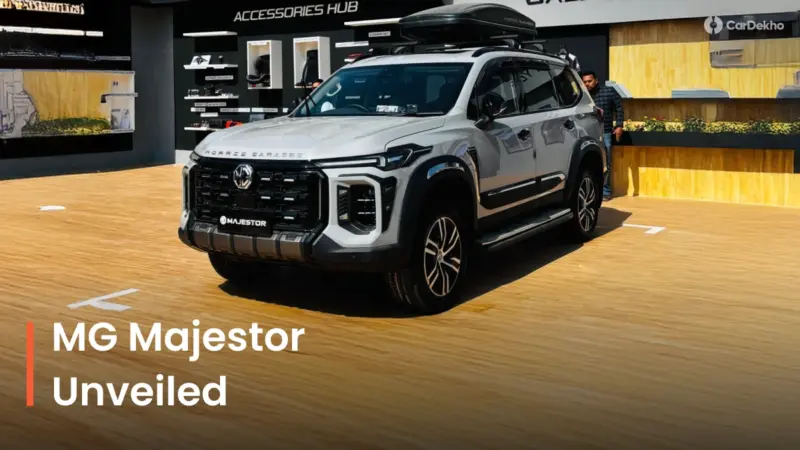 Much-Anticipated MG Majestor Unveiled In India, Here's Everything You Need To Know