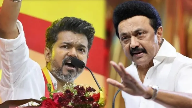 Vijay MK Stalin : "విజయ్ ప్రభుత్వం ఎప్పుడైనా కూలొచ్చు".. స్టాలిన్ సంచలన వ్యాఖ్యలు!