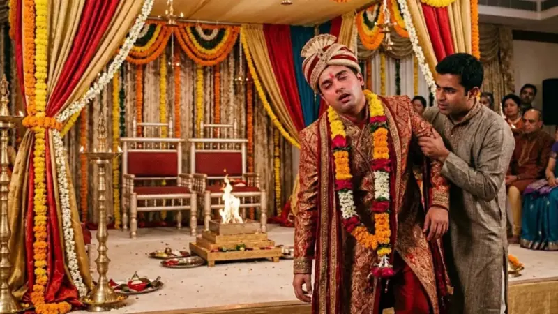 लड़खड़ाते मंडप में पहुंचा दूल्हा: बारातियों के साथ जमकर पी थी शराब, दुल्हन का शादी से इंकार