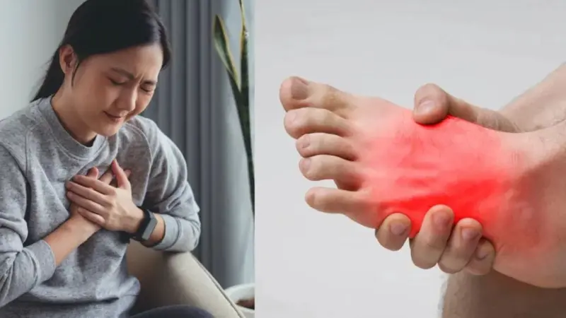 உஷார்.. கால்கள் வலி, வீக்கத்தை கவனிங்க.. இதய நோயின் அறிகுறியாக இருக்கலாம்!