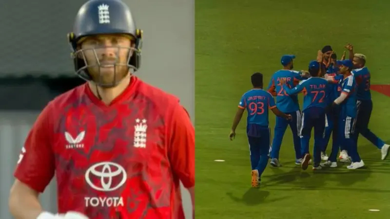 Watch: Hardik Pandya dismisses Phil Salt for 5 in IND vs ENG T20 World Cup 2026 Semi-final 2