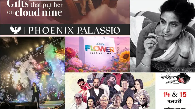 Lucknow's serving 12 events this Feb and honestly, we're spoiled!
