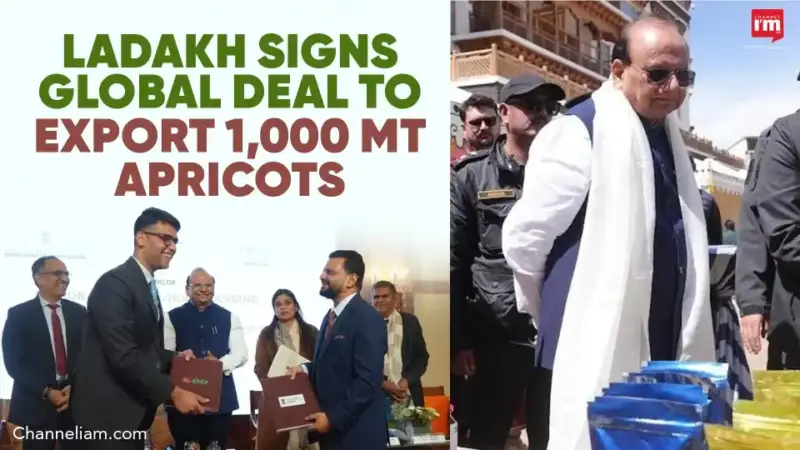 Ladakh ties up with LuLu for Apricot exports