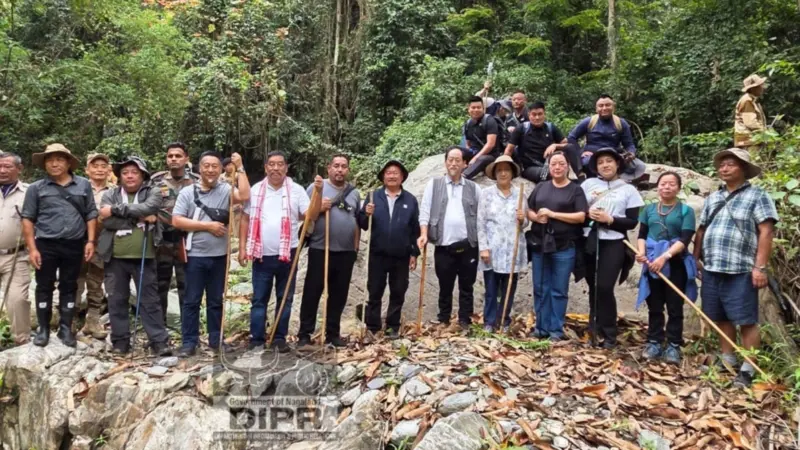 Nagaland CM, legislators visit Lower Tizu, reviews development projects
