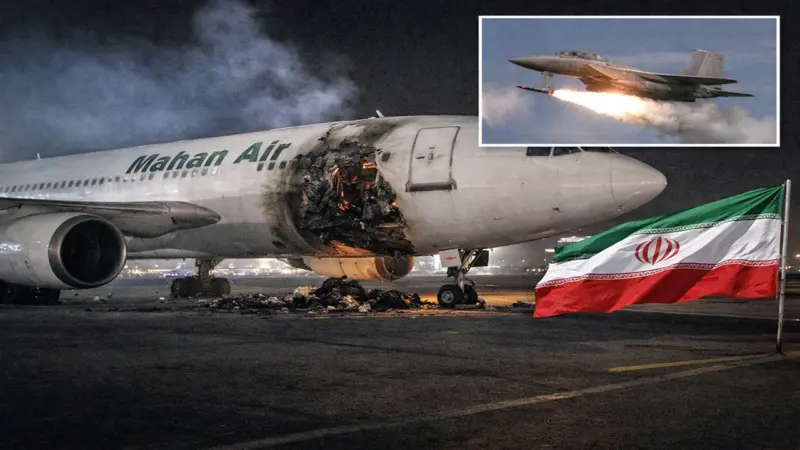 Iran Alleges US Strike Hit India-Bound Humanitarian Flight, Calls It War Crime