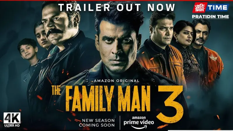 The Family Man Season 3 Trailer: Manoj Bajpayee's Srikant Tiwari Turns Fugitive in Raj & DK's High-Stakes Thriller