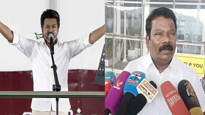 "சீண்டிப் பார்க்கும் வேலையை விஜய் நிறுத்த வேண்டும்" - காங்கிரஸ் கண்டனம்