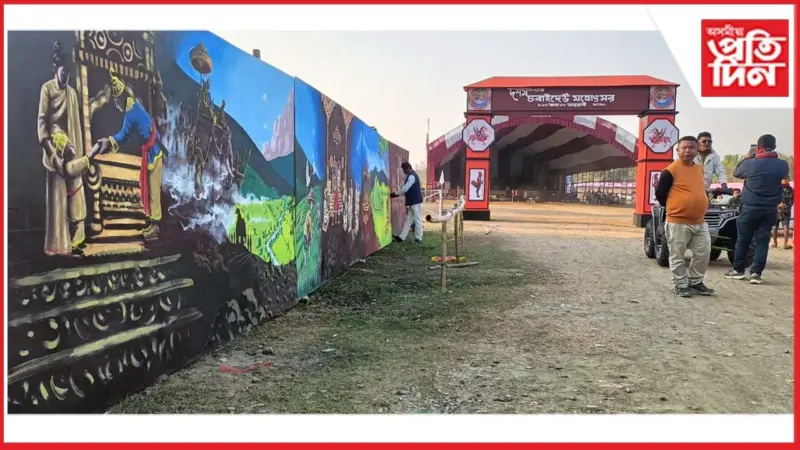 চৰাইদেউ মহোৎসৱত জিলিকিছে চ্যুকাফাৰ অসম আগমনৰ দৃশ্য