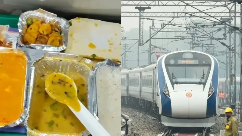 వందే భారత్ లో నాసిరకం భోజనం.. రూ. 10 లక్షల జరిమానా!