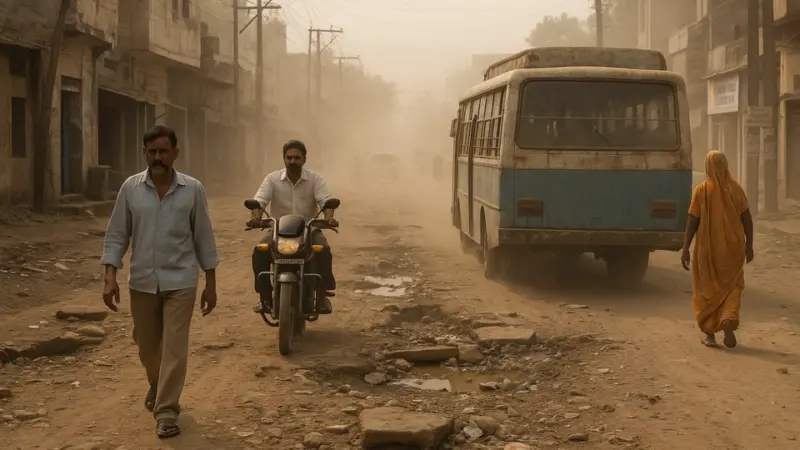 Man returns to India after 8 years in US, says 'dying and devastated': 'Filthy dust everywhere'