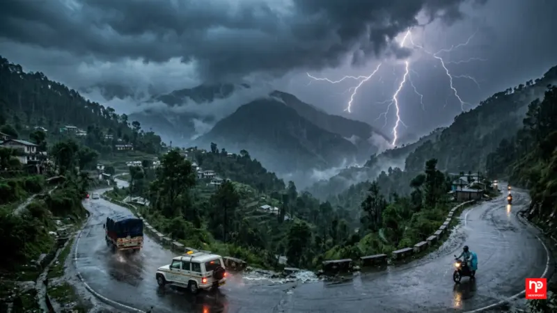 Uttarakhand Weather Alert: Orange Alert Issued for Heavy Rain and Thunderstorms on May 4-5