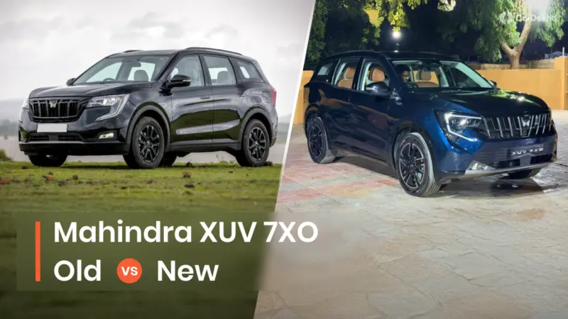 New Mahindra XUV 7XO (XUV700 Facelift): Old vs New Compared