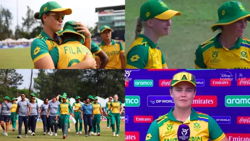 Watch: 'Heartbroken' South Africa players cry on field after painful U19 Women's T20 World Cup final loss