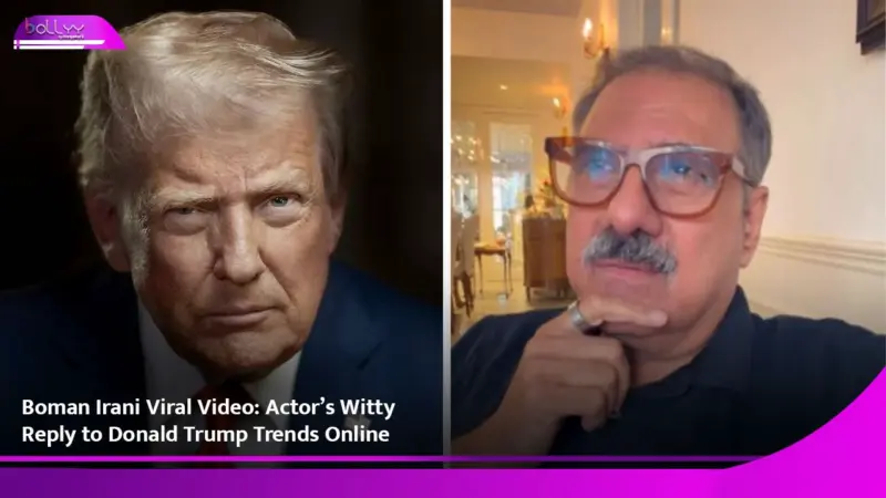 Boman Irani Viral Video: Actor's Witty Reply to Donald Trump Trends Online