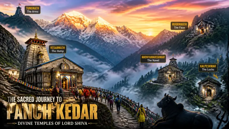 The Mystical Story of Panch Kedar: Where Myth Meets the Mighty Himalayas