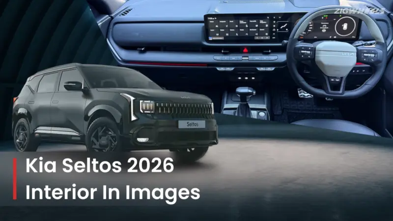 Kia Seltos 2026 Interior Upclose, Detailed In 12 Images