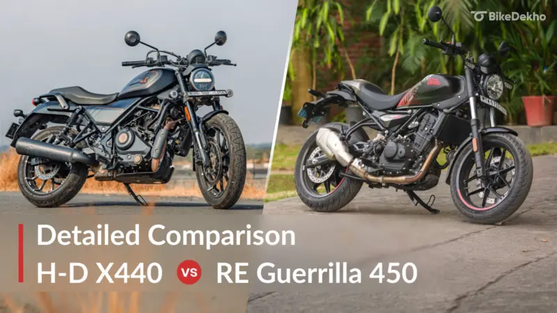 Harley-Davidson X440 S vs Royal Enfield Guerrilla 450 Apex