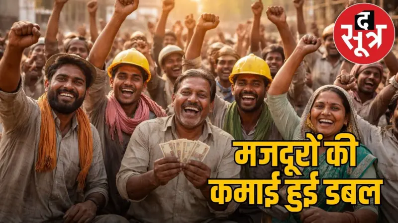 छत्तीसगढ़ में श्रमिकों को राहत; महंगाई भत्ता बढ़ा, न्यूनतम वेतन में भी संशोधन लागू