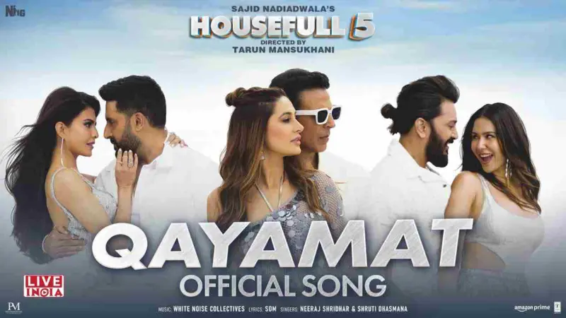 'Housefull 5' Releases Peppy New Song 'Qayamat' Ahead of June Premiere