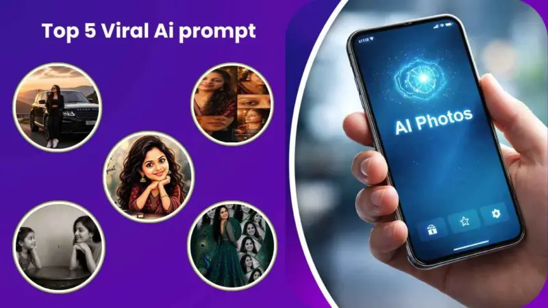 Top 5 Viral Ai prompt: சோசியல் மீடியாவில் ட்ரெண்ட் ஆகும் இந்த போட்டோவை உருவாக்கினாள் அசந்து போவாங்க
