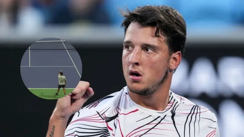 Luciano Darderi Suffers Indian Wells Defeat After Bizarre Hindrance Call on Match Point