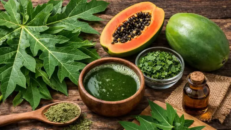 Papaya Leaves: पपीता ही नहीं इसके पत्ते भी हैं कमाल, इन बीमारियों में दिला सकते हैं राहत