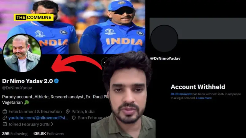 Pro-Congress Pro-Islamist X Handle 'Dr Nimo Yadav 2.0' Withheld In India After Years Of Fake News, Defamation And Anti-India Narratives