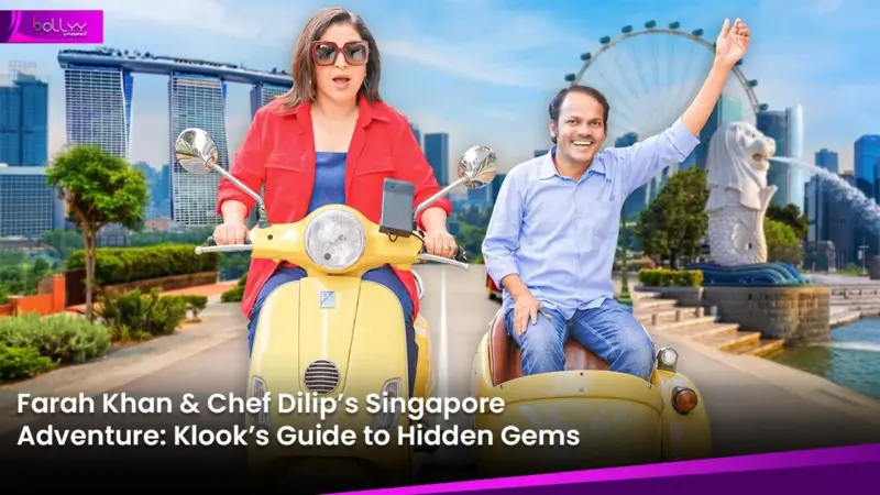 Farah Khan & Chef Dilip's Singapore Adventure: Klook's Guide to Hidden Gems