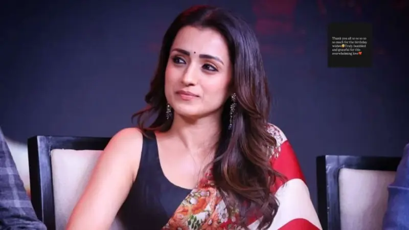అది నా "హ్యాపీ ప్లేస్".. త్రిష పోస్ట్ వైరల్!